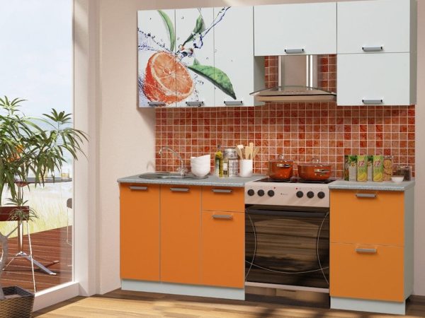 Bucatarie Orange 2,0 m