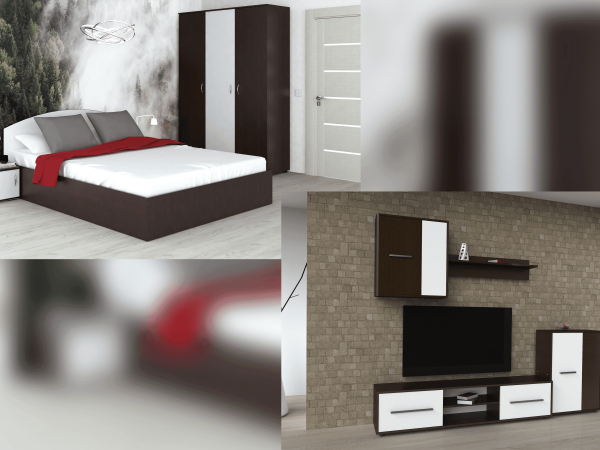 PROMO! Set Dormitor + Living Flory