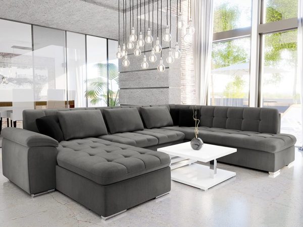 Colt extensibil Niko Bis, 350x205 cm, Soft 020+Majorka 03