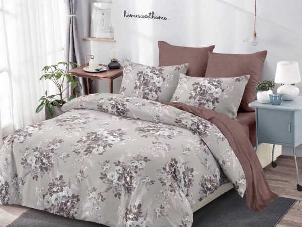 Lenjerie de pat Finet Gros, 6 piese, Bej C790