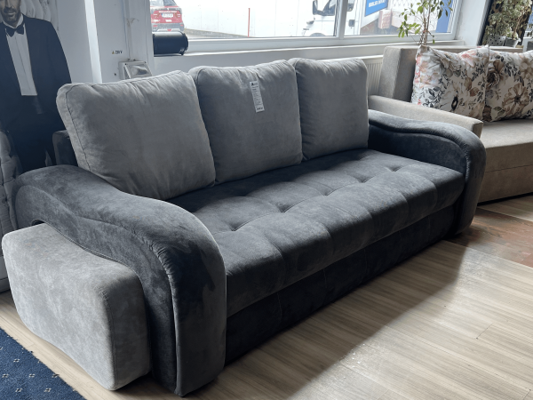 Canapea extensibila Toledo cu tabureti, personalizabila, gama premium