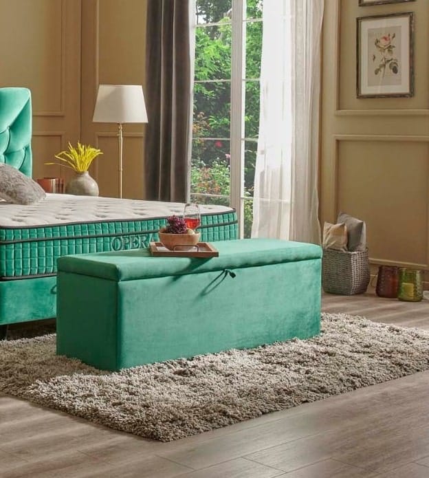 banca-opera Banca pat cu lada de depozitare Opera - imagine 1