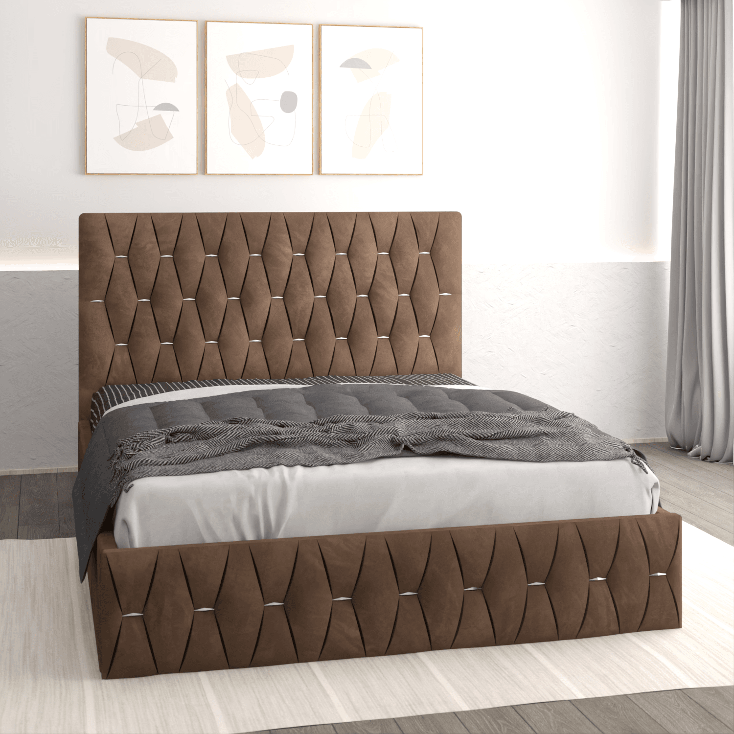 pat-nova-maro Pat tapitat Nova 140x200 cm, Maro - imagine 1