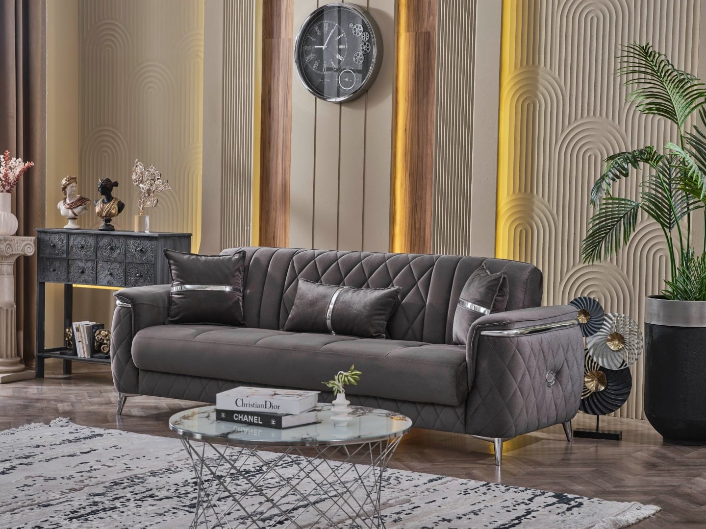 canapea-milano-gri-1 Canapea extensibila Milano, Gri - imagine 1