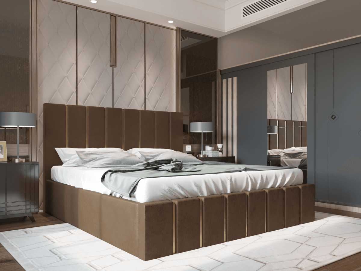 pat-hugo-maro Pat tapitat Hugo 180x200 cm, Maro - imagine 1