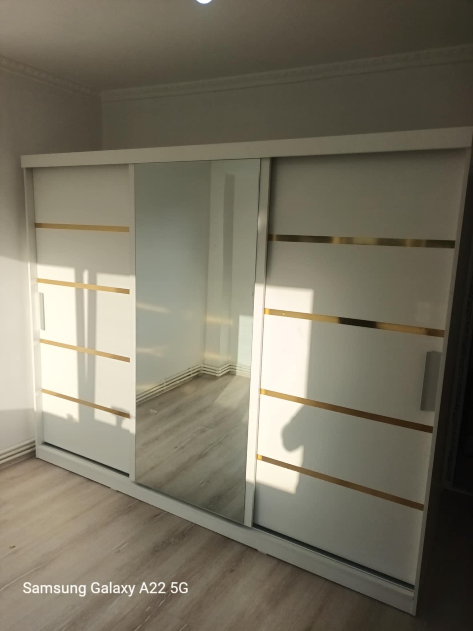 Click to view full screen Dulap dressing Atlantic 3 usi, 250 cm, Alb photo review