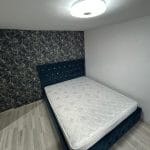 Pat tapitat Nova 160x200 cm, Albastru photo review