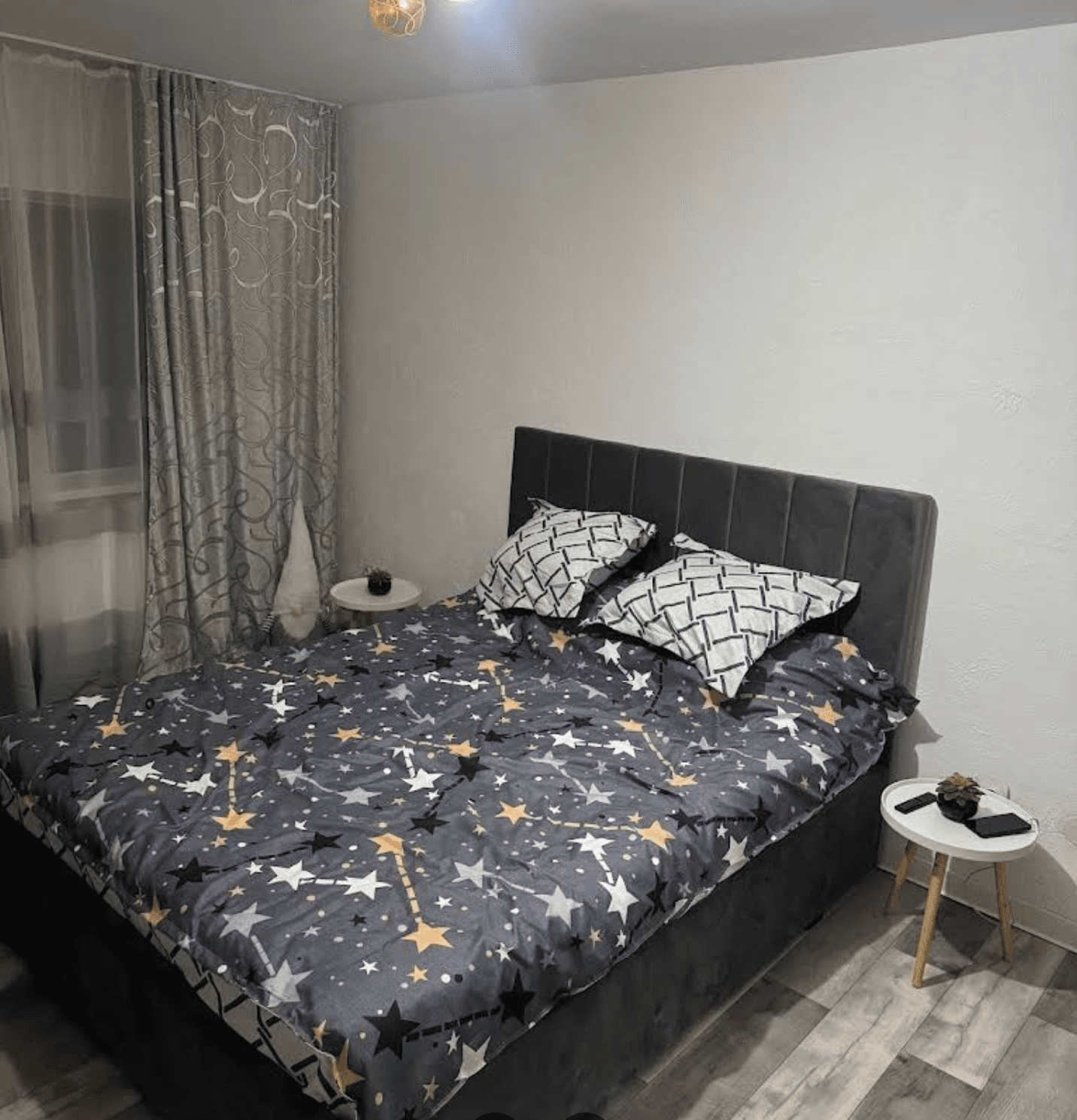 Click to view full screen Pat tapitat Prado 180x200 cm, Gri photo review