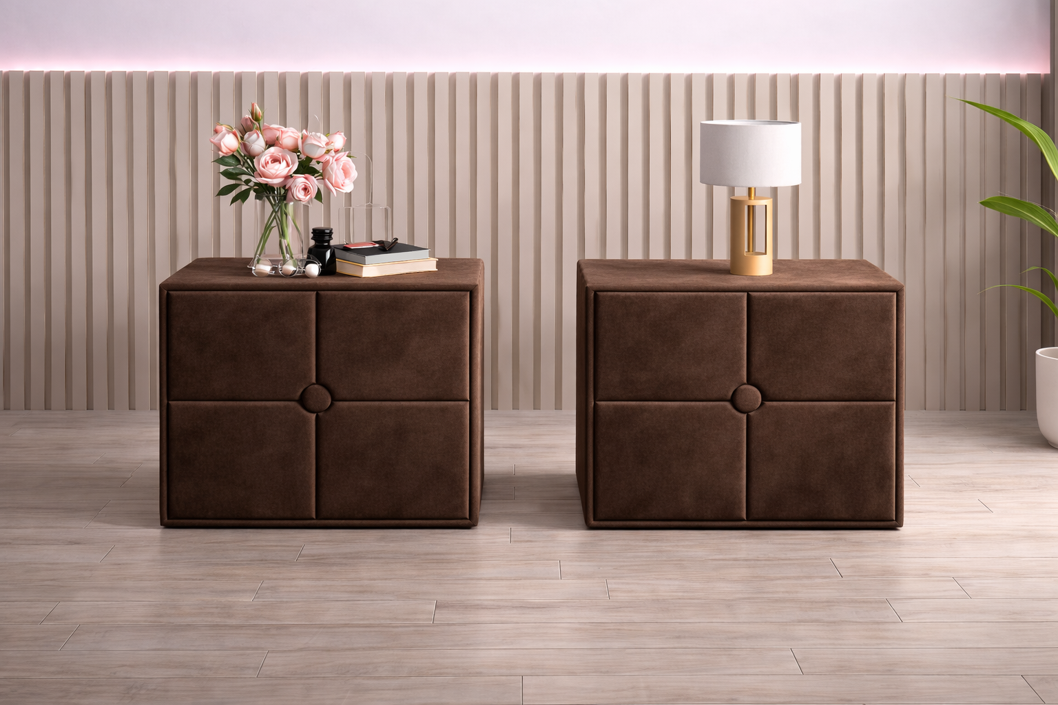 set-noptiere-royal-maro Set 2 noptiere Royal, Maro - imagine 1