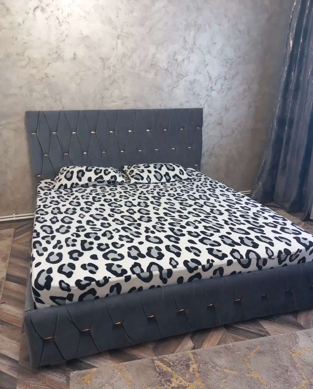 Click to view full screen Pat tapitat Nova 160x200 cm, Gri photo review