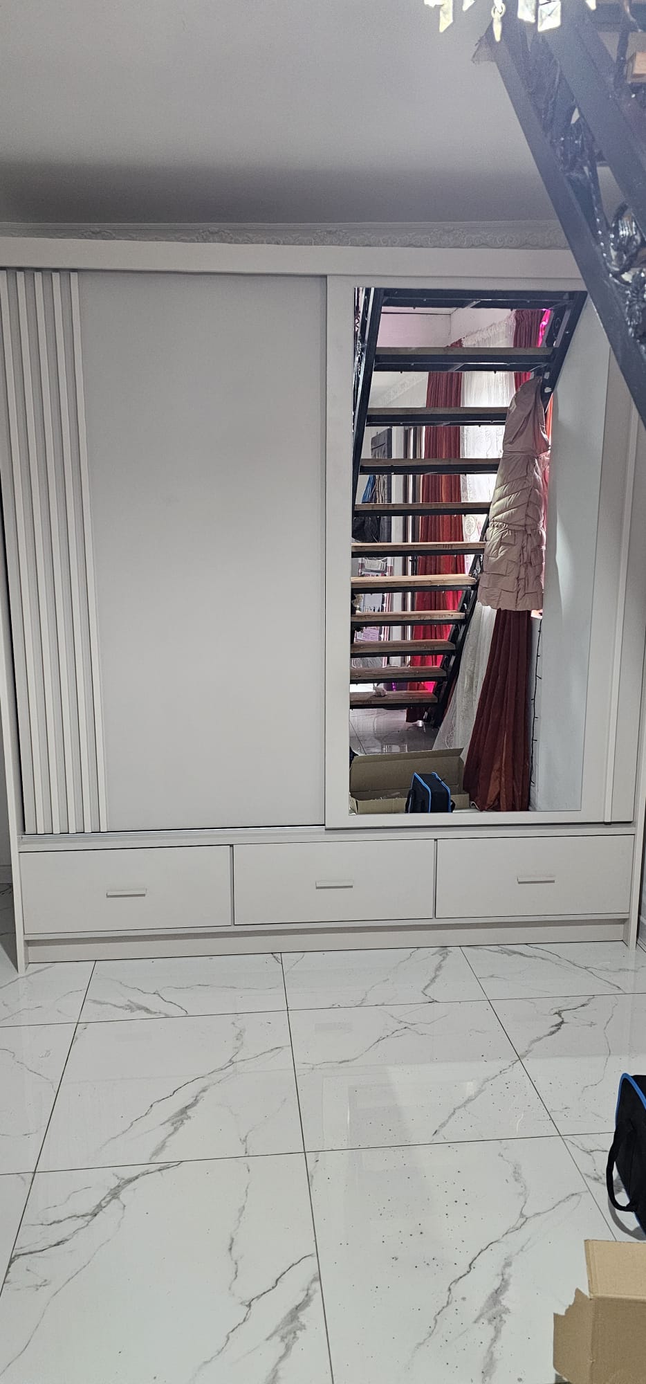 Dulap dressing Canada, 2 usi cu oglinda, 200 cm, Casmir photo review