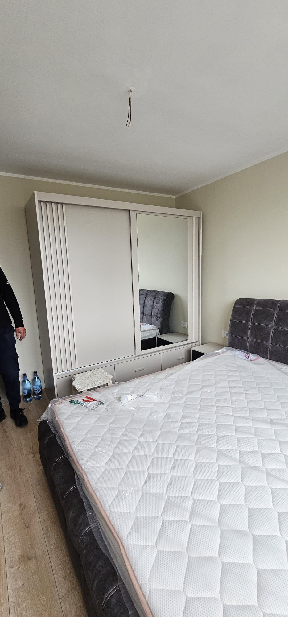 Dulap dressing Canada, 2 usi cu oglinda, 200 cm, Casmir photo review