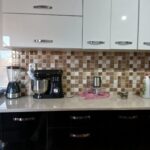 Bucatarie Love MDF lucios, 200 cm, Alb/Negru photo review